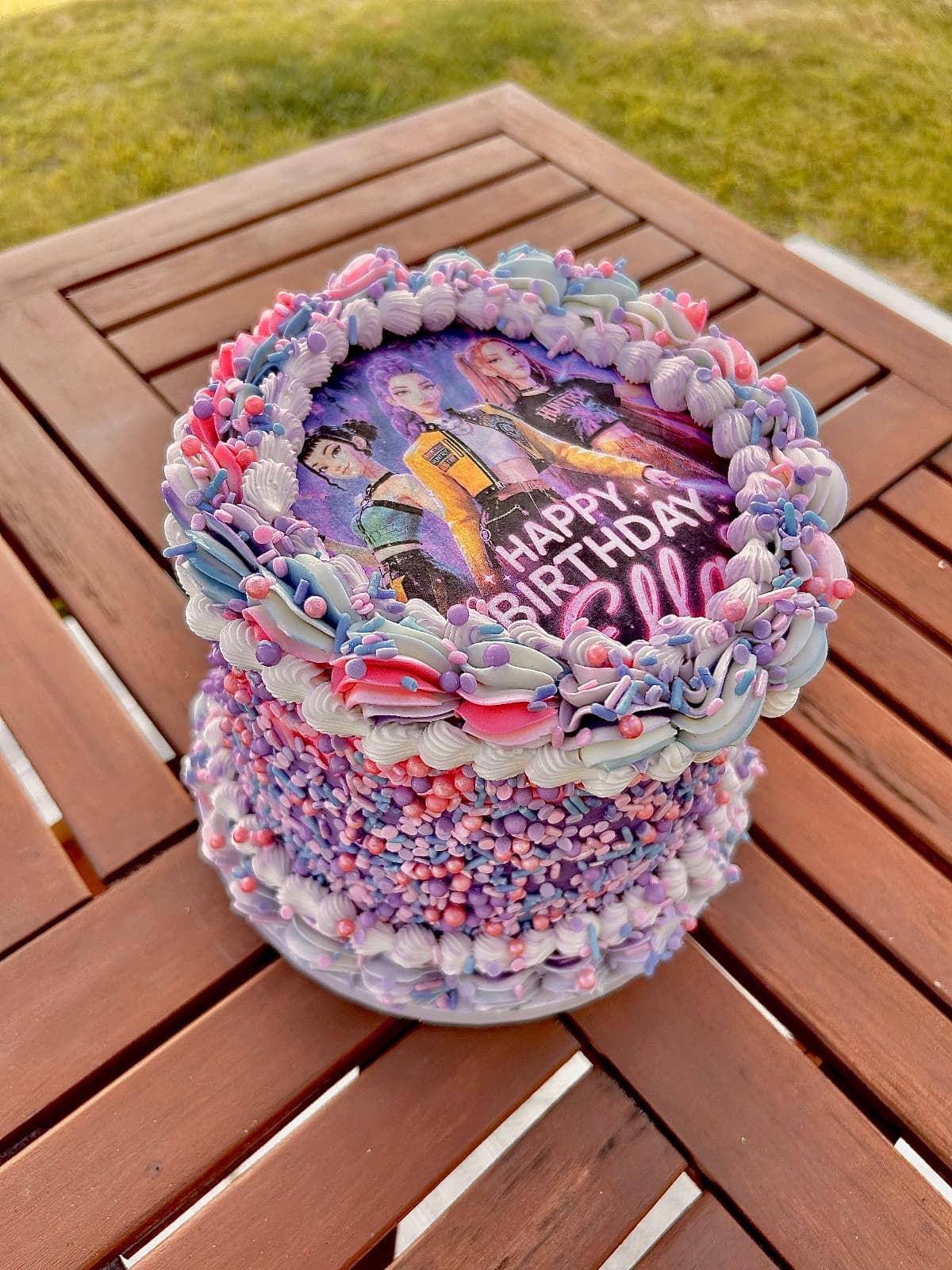 Custom Birthday Cake